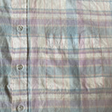 Vintage 80's Van Heusen 417 Plaid Button Up Shirt