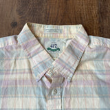 Vintage 80's Van Heusen 417 Plaid Button Up Shirt