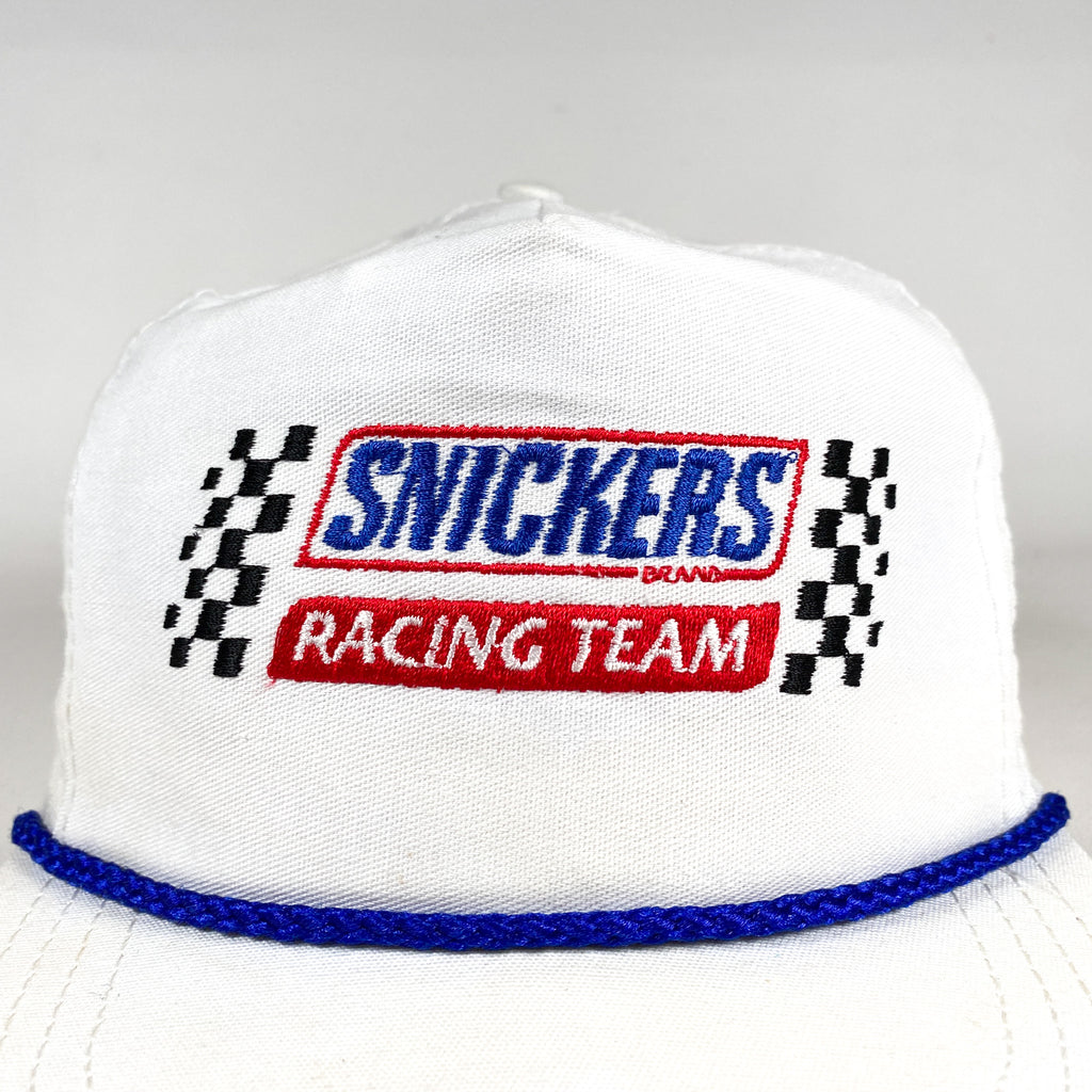 Snickers Racing Cap Vintage 90's Snickers Brand Racing Team Hat – CobbleStore Vintage