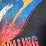Vintage 2001 Rolling Stones Tongue Band Cropped T-Shirt