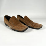 Vintage Y2K Prada Scamosciato Suede Slip-On Women’s Loafer Shoes