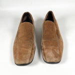 Vintage Y2K Prada Scamosciato Suede Slip-On Women’s Loafer Shoes