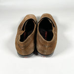 Vintage Y2K Prada Scamosciato Suede Slip-On Women’s Loafer Shoes