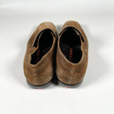 Vintage Y2K Prada Scamosciato Suede Slip-On Women’s Loafer Shoes