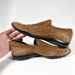 Vintage Y2K Prada Scamosciato Suede Slip-On Women’s Loafer Shoes