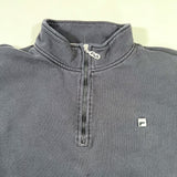 Vintage 90's FILA Black Quarter Zip Sweatshirt