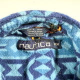 Vintage 90's Nautica Chamois Tribal Totem Button Up Shirt