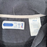 Vintage 90's FILA Black Quarter Zip Sweatshirt
