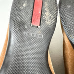 Vintage Y2K Prada Scamosciato Suede Slip-On Women’s Loafer Shoes