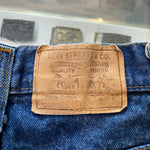 Vintage 80's Levi's Orange Tab Dark Wash Jeans