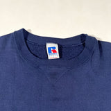 Vintage 90's Russell Athletic Navy Crewneck Sweatshirt