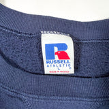 Vintage 90's Russell Athletic Navy Crewneck Sweatshirt