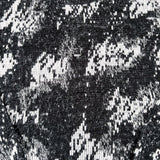 Vintage 80’s Sweater Graphix Black & White Abstract Knit Sweater