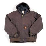 Modern 2012 Carhartt J130 DKB Quilted Hooded Jacket