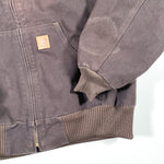 Modern 2012 Carhartt J130 DKB Quilted Hooded Jacket