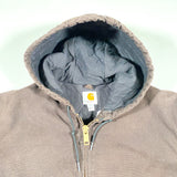 Modern 2012 Carhartt J130 DKB Quilted Hooded Jacket