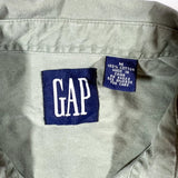 Vintage 90’s GAP Sage Green Utility Button-Up Shirt