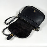 Vintage 80's Coach Crossbody Rambler Purse Black Bag