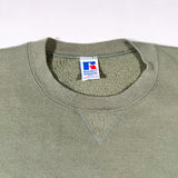 Vintage 90's Russell Athletic Sage Green Crewneck Sweatshirt