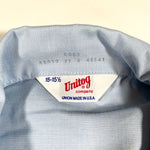 Vintage 80's Unitog Crown Gas Uniform Button Up Shirt