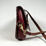 Vintage 80's Dooney & Bourke Equestrian Bridal Leather Tack Bag Purse