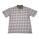 Vintage 90's Dockers Golf Plaid Polo Shirt