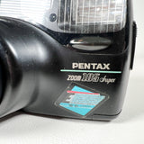 Vintage 1990 Pentax Zoom 105 Super Point & Shoot 35mm Film Camera