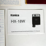 Vintage 2001 Konica Hexar RF Kit w/ 50mm f2 Lens & HX-18W Flash – Film Camera