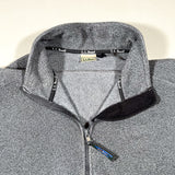 Vintage 90’s L.L.Bean Gray Full-Zip Fleece Sweatshirt