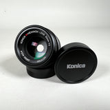 Vintage 2001 Konica Hexar RF Kit w/ 50mm f2 Lens & HX-18W Flash – Film Camera