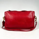 Vintage 80's Coach Basic Bag 2401 Red Leather Purse