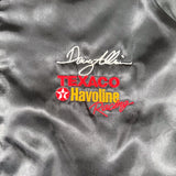 Vintage 90's Texaco Havoline Davey Allison Racing Satin Bomber Jacket
