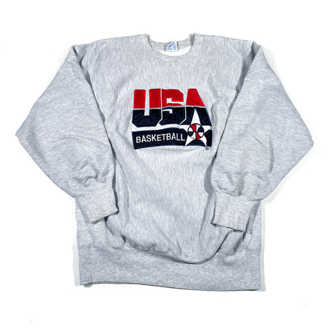 Vintage 90's USA Basketball Reverse Weave Crewneck Sweatshirt