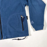 Vintage 90's Eastern Mountain Sports EMS Polartec Blue Fleece Sweatshirt