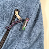 Vintage 90's Eastern Mountain Sports EMS Polartec Blue Fleece Sweatshirt