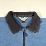 Vintage 90's Eastern Mountain Sports EMS Polartec Blue Fleece Sweatshirt