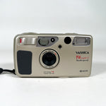 Vintage 90's Yashica T4 Super D Weatherproof Silver 35mm Film Camera
