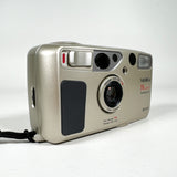 Vintage 90's Yashica T4 Super D Weatherproof Silver 35mm Film Camera