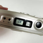 Vintage 90's Yashica T4 Super D Weatherproof Silver 35mm Film Camera