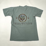 Vintage 90's Yellowstone Wolf Graphic T-Shirt