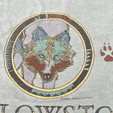 Vintage 90's Yellowstone Wolf Graphic T-Shirt