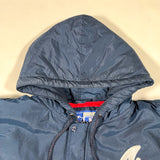 Vintage 90's Atlanta Braves Full Zip Hooded Starter Jacket