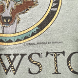 Vintage 90's Yellowstone Wolf Graphic T-Shirt