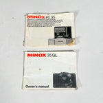 Vintage 1979 Minox 35 GL with FC35 Flash 35mm Film Camera