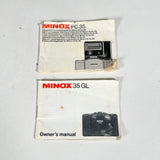 Vintage 1979 Minox 35 GL with FC35 Flash 35mm Film Camera