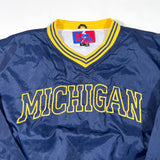 Vintage 90's Michigan Wolverines Pro Player Pullover Jacket