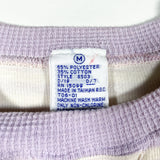 Vintage 80's Striped Purple Crewneck Sweatshirt