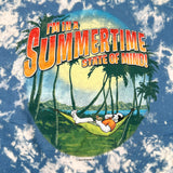 Vintage 2006 Big Dogs Summertime State of Mind Tie Dye T-Shirt