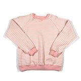 Vintage 80's Striped Pink Crewneck Sweatshirt