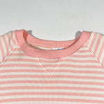 Vintage 80's Striped Pink Crewneck Sweatshirt